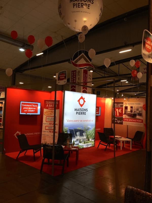 Kakémono roll up à Bernay dans l'Eure en Normandie'