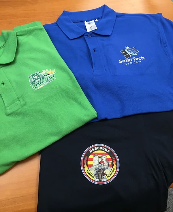 Flocage t-shirt à Bernay dans l'Eure en Normandie