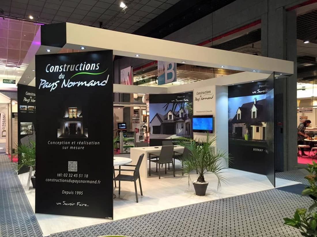 Kakémono à Bernay dans l'Eure en Normandie