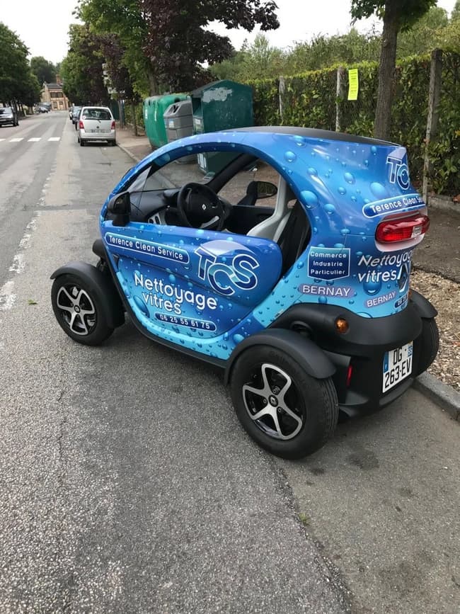 Total covering sur véhicule en Normandie