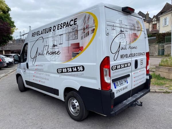 Flocage véhicule à Barc dans l'Eure en Normandie