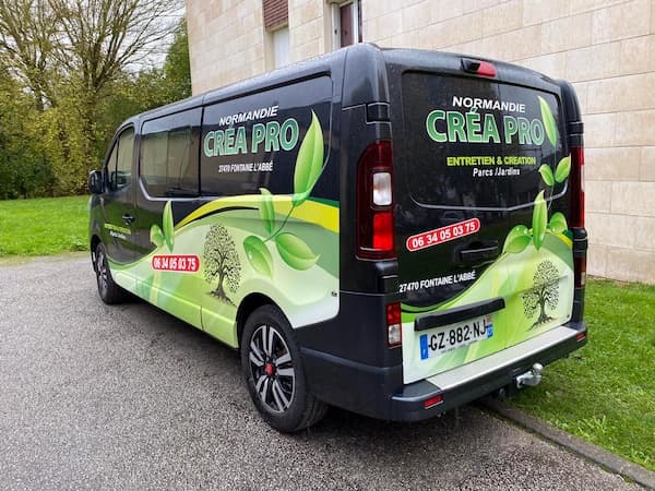 Flocage véhicule utilitaire à Bernay dans l'Eure en Normandie
