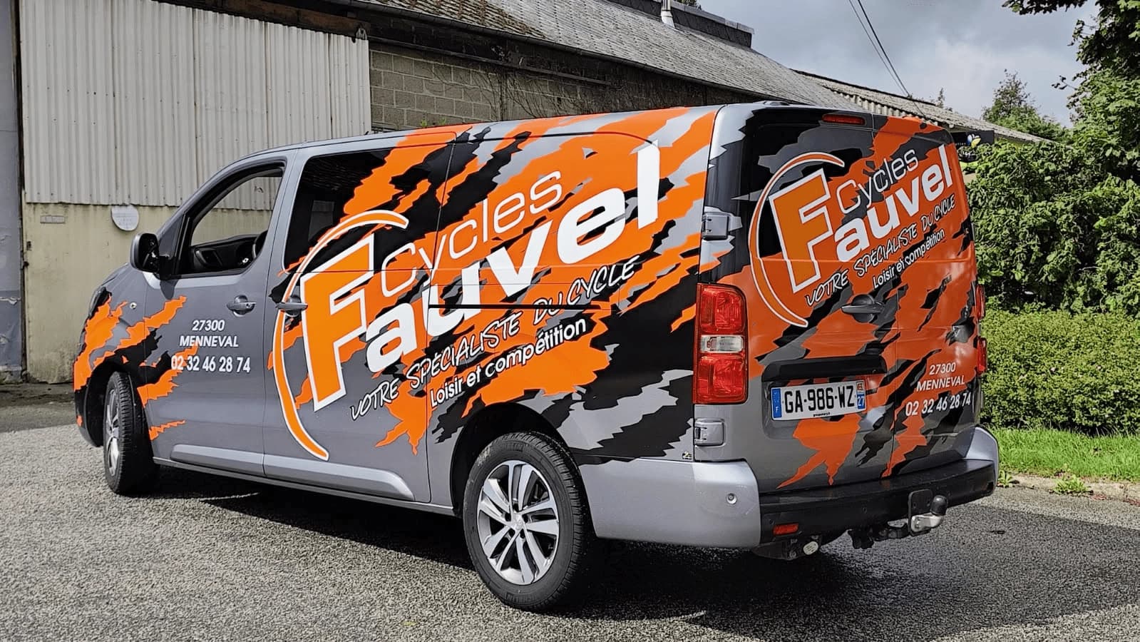 Flocage véhicule utilitaire en Normandie